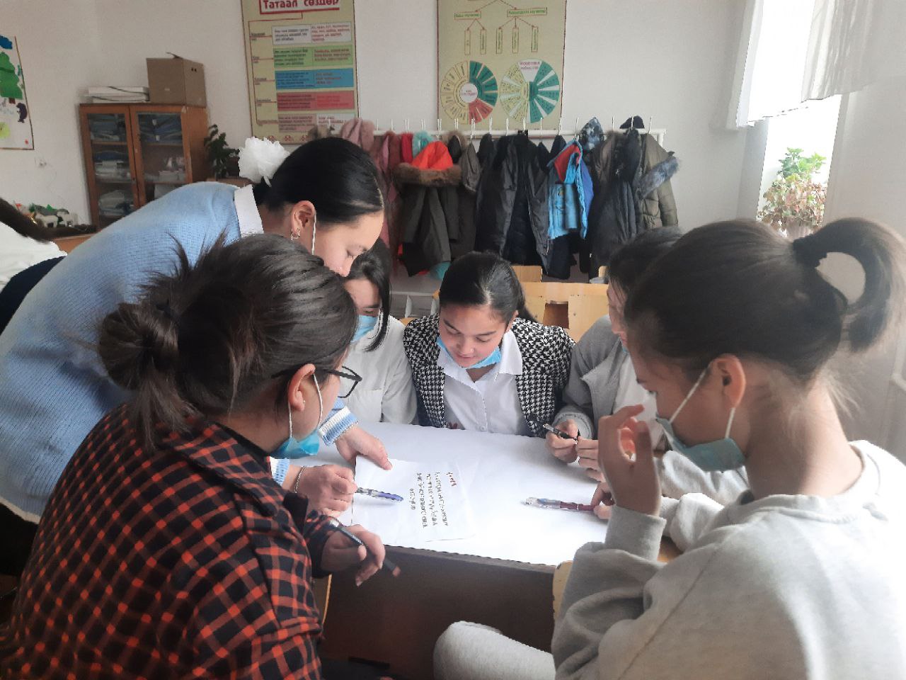 Trainings for school children on mhm 2